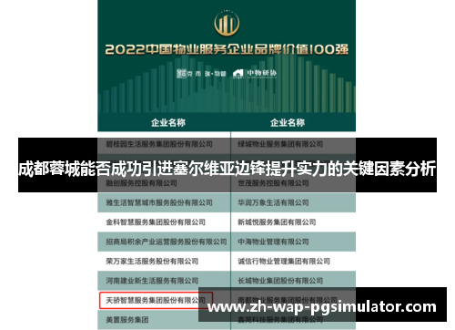 成都蓉城能否成功引进塞尔维亚边锋提升实力的关键因素分析 成都蓉城能否成功引进塞尔维亚边锋提升实力的关键因素分析